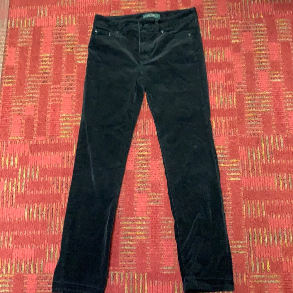 Lauren Jean Co. Corduroy Straight Leg Jean